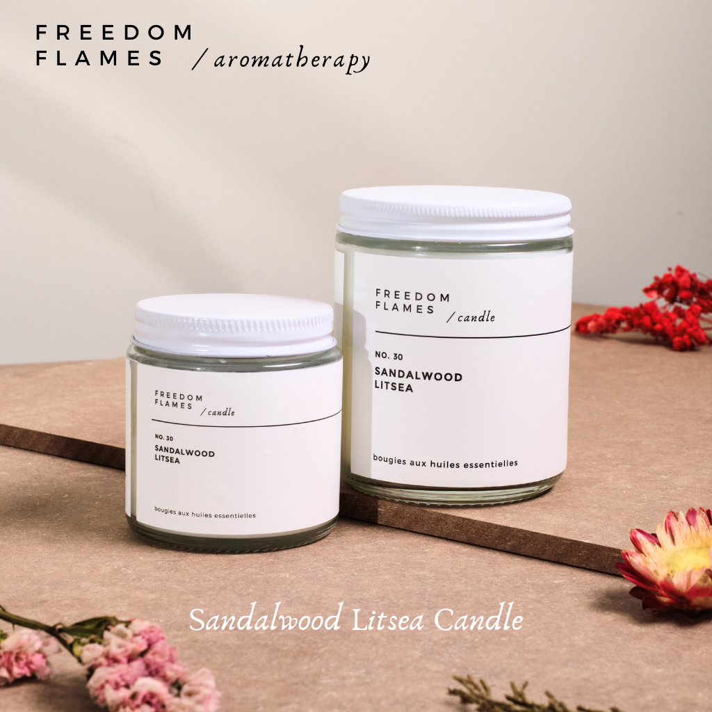 Sandalwood Litsea Candle