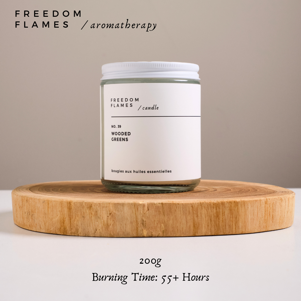 Wooded Greens Candle